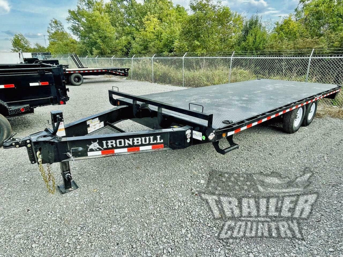 New 2026 8' x 20' Heavy Duty 14K Deck Over Heavy Equipment Trailer
