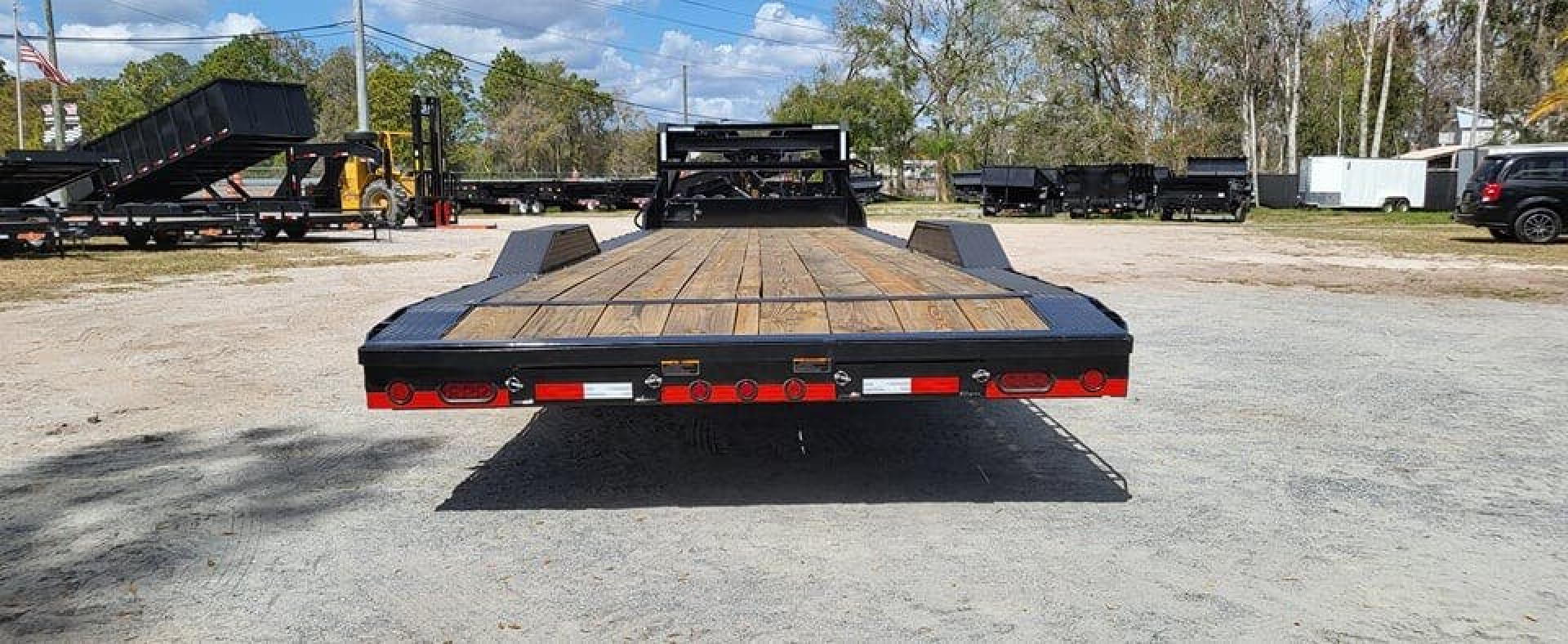 Used 2021 Load Trail Carhaulers and Bobcats Equipment Trailer