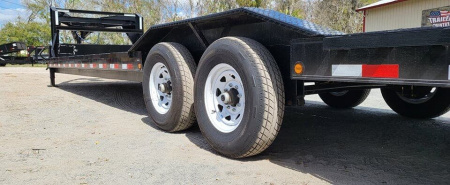 Used 2021 Load Trail Carhaulers and Bobcats Equipment Trailer