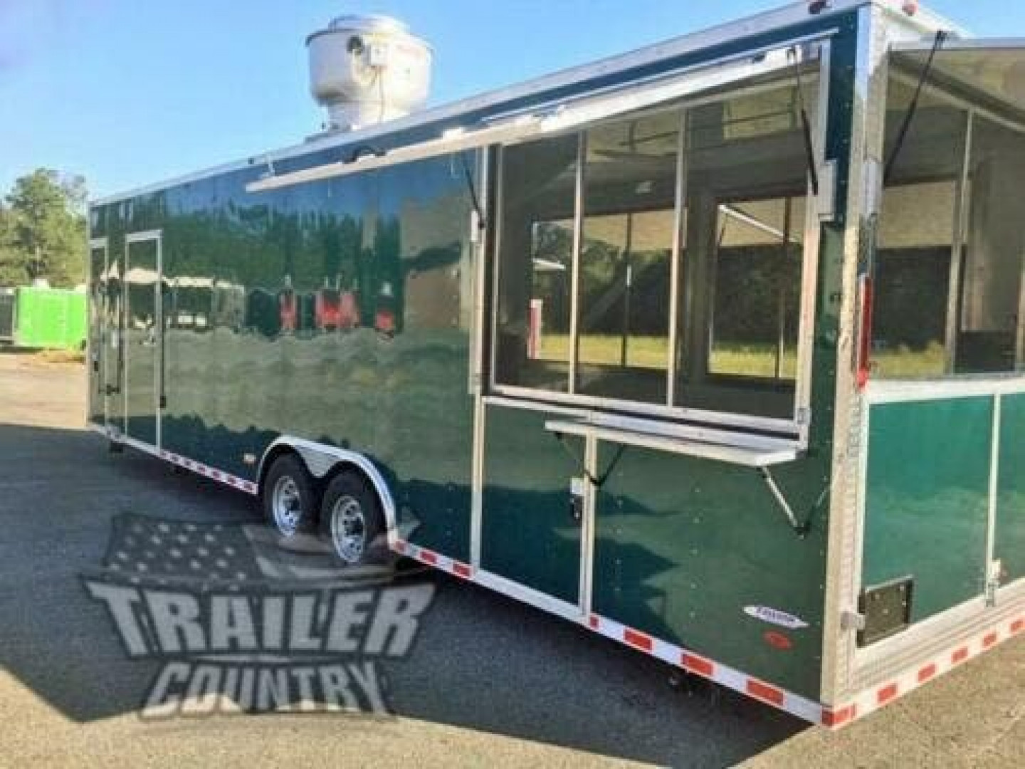 New 2026 NEW 8.5x30 Loaded Concession - Appliances - Rear Enclosed Porch -1/2 Bathroom