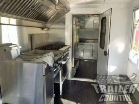 New 2026 NEW 8.5x30 Loaded Concession - Appliances - Rear Enclosed Porch -1/2 Bathroom