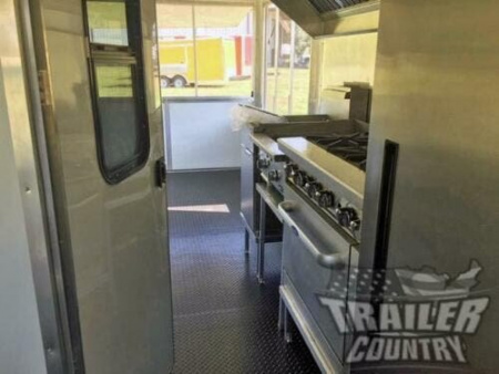 New 2026 NEW 8.5x30 Loaded Concession - Appliances - Rear Enclosed Porch -1/2 Bathroom