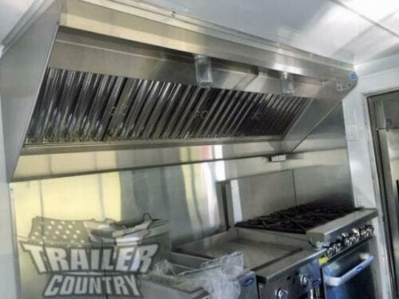 New 2026 NEW 8.5x30 Loaded Concession - Appliances - Rear Enclosed Porch -1/2 Bathroom