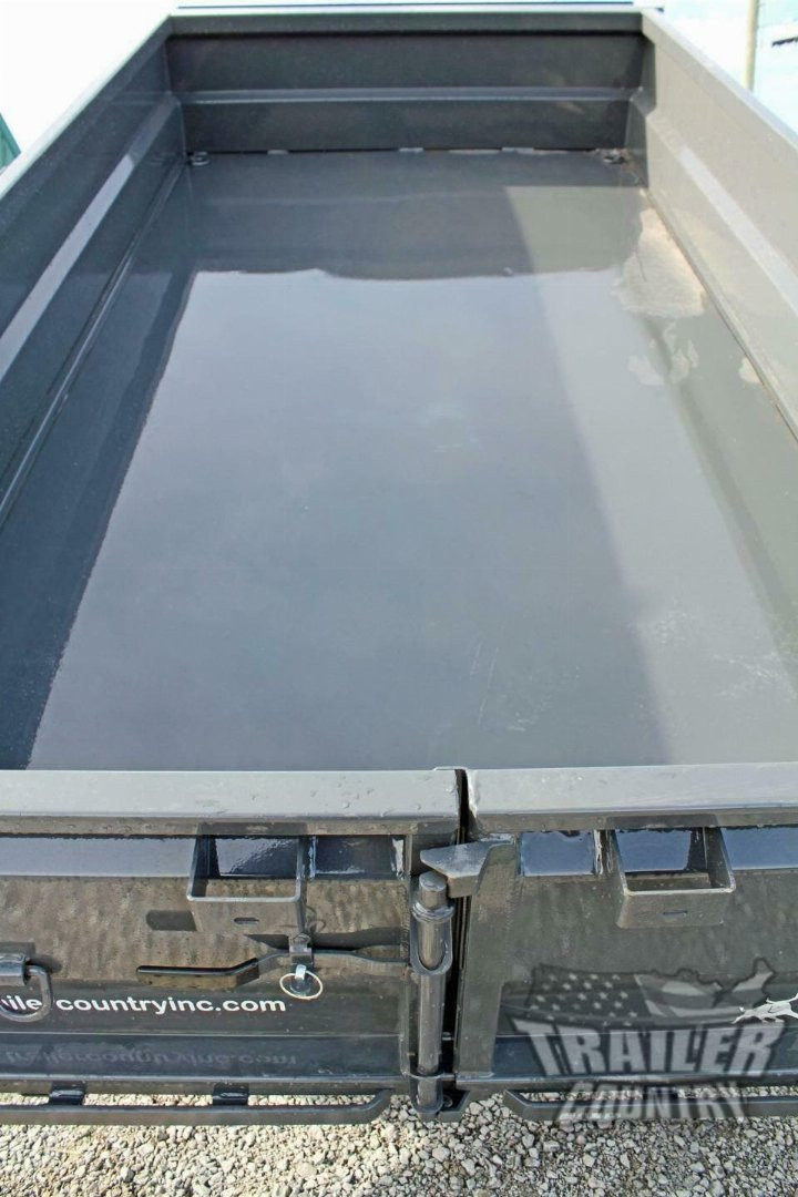 New 2026 NEW 7' x 14' Iron Bull Scissor Hoist Hydraulic Dump Trailer w/ 24" High Sides