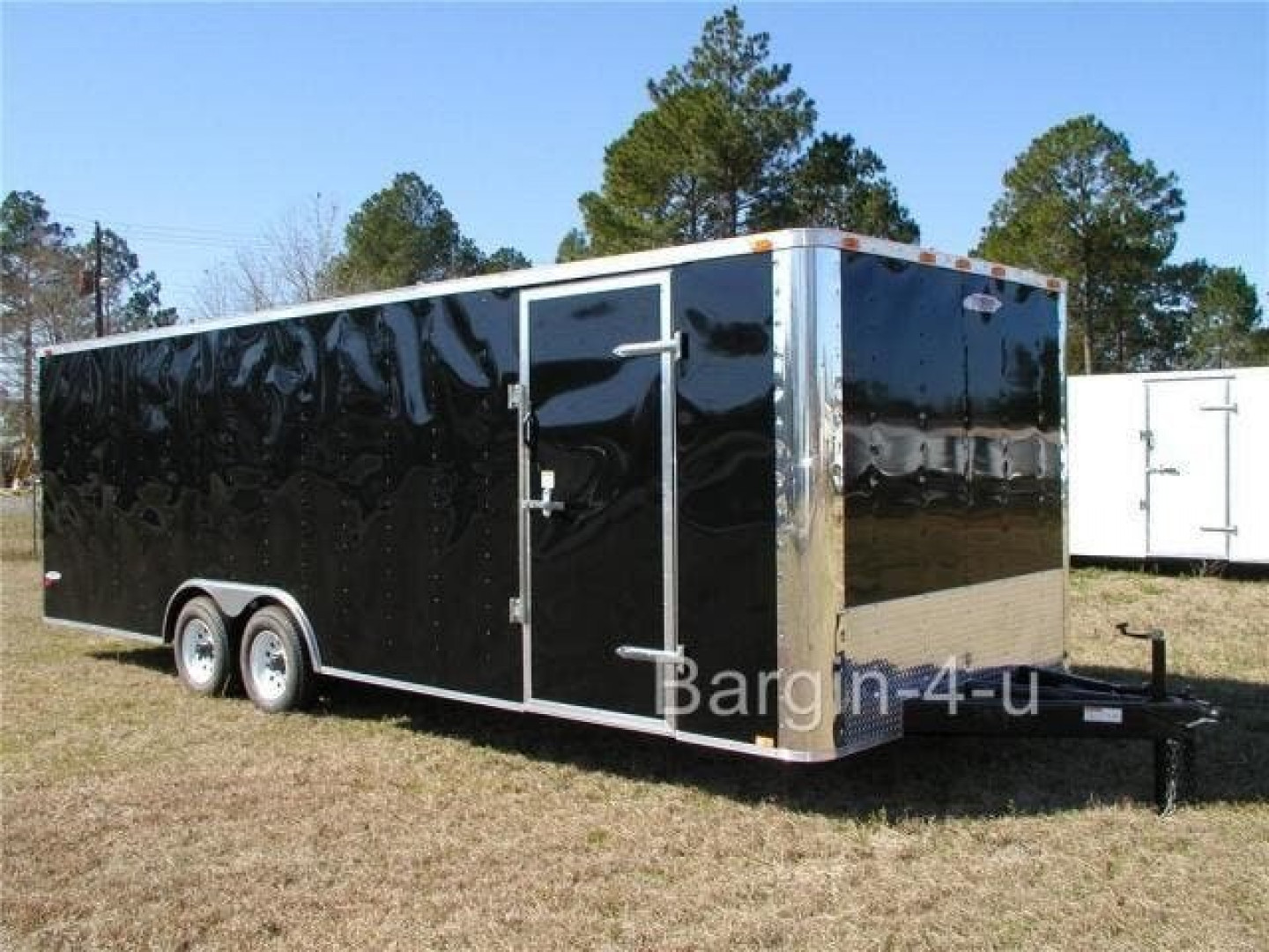 New NEW Flat Front 8.5 x 20 Enclosed Trailer with LED LIghting, D-Rings and MORE