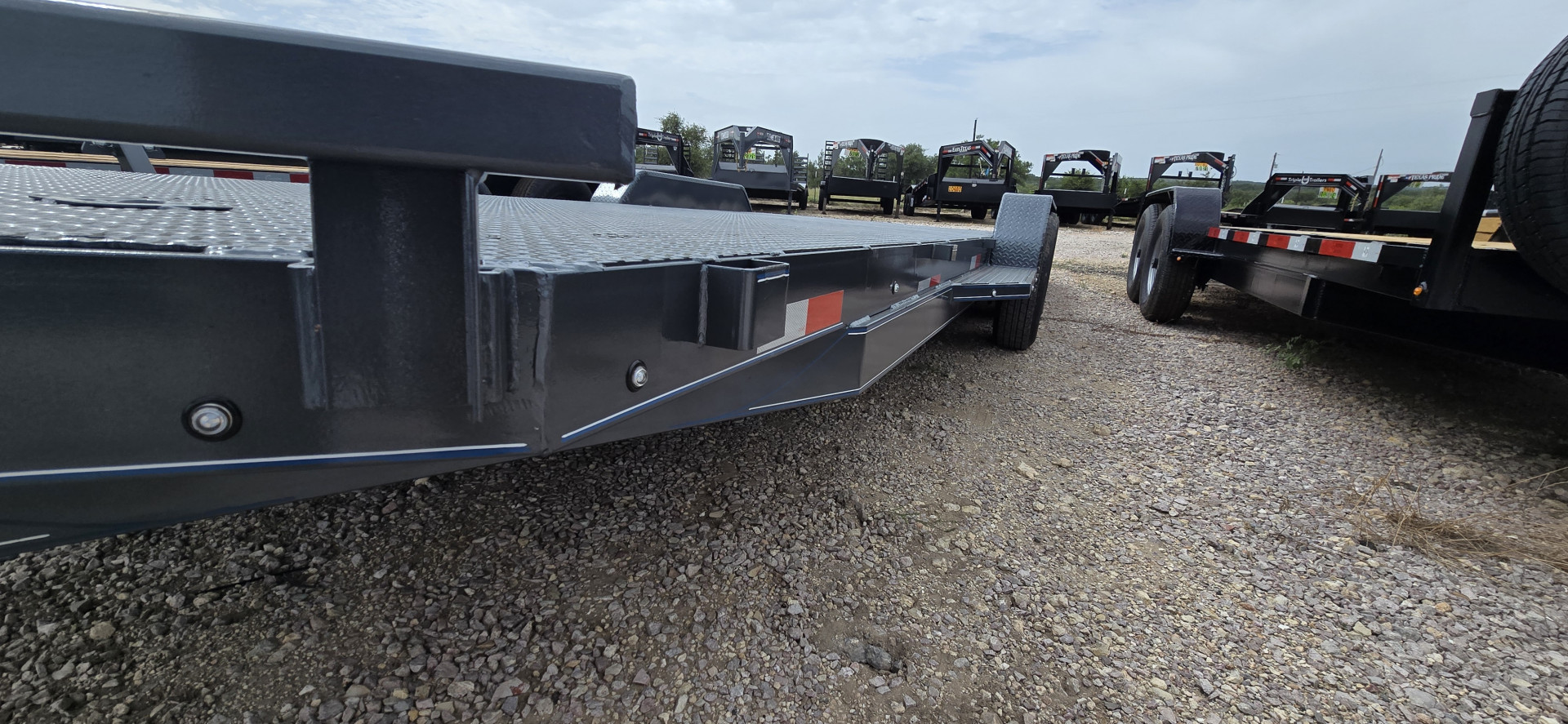 New 2025 Lion - 83" x 22' Car Hauler / Equipment Trailer 12K GVWR