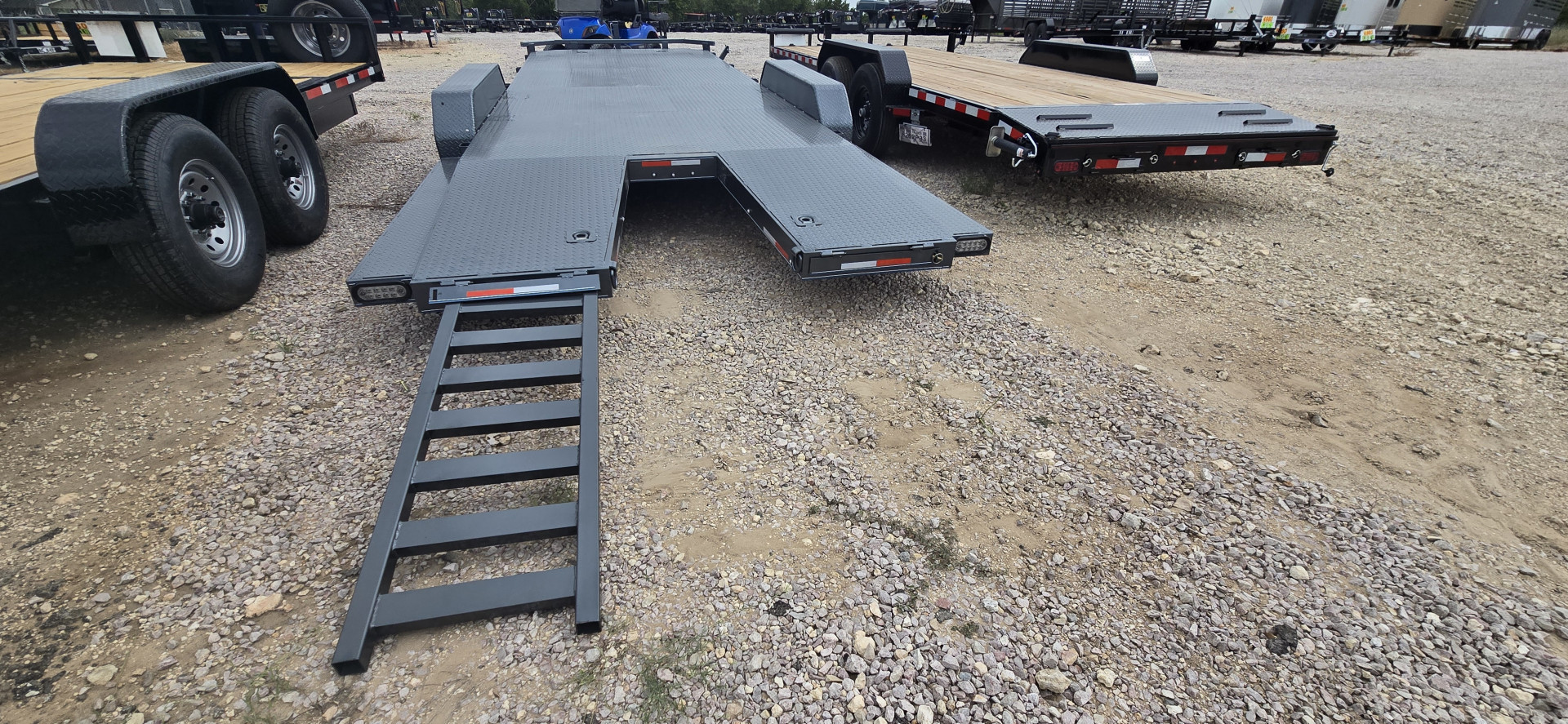 New 2025 Lion - 83" x 22' Car Hauler / Equipment Trailer 12K GVWR