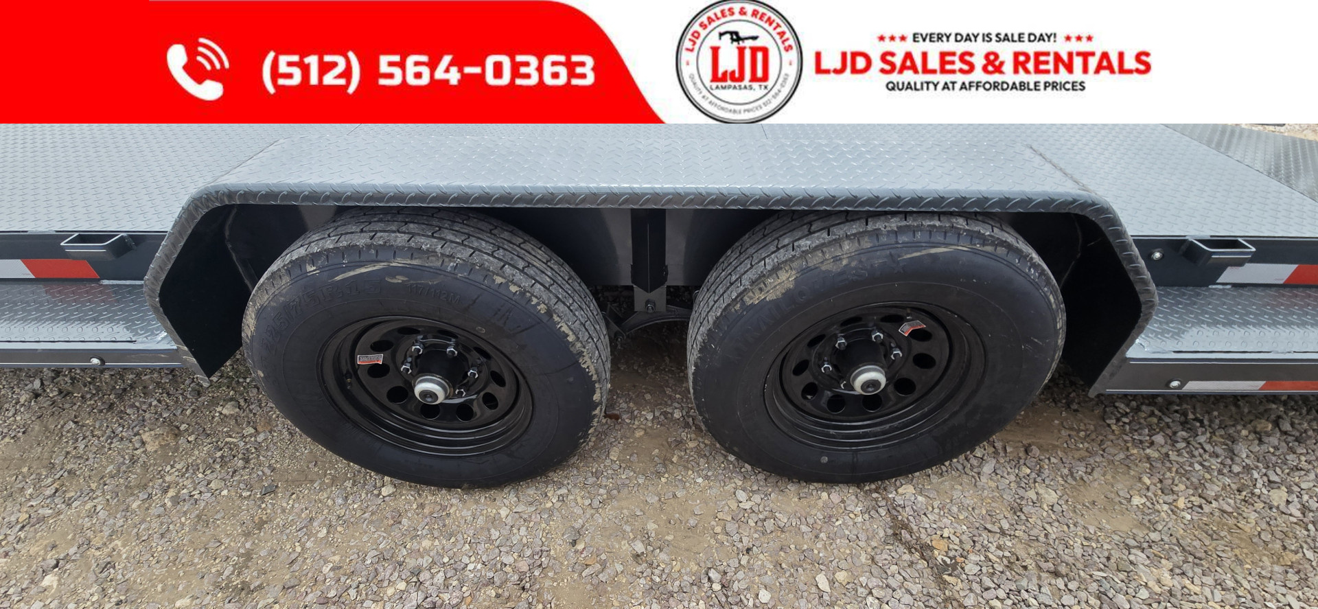 New 2025 Lion - 83" x 22' Car Hauler / Equipment Trailer 12K GVWR