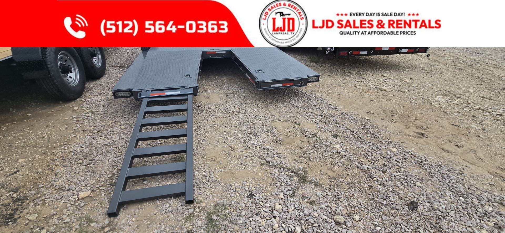 New 2025 Lion - 83" x 22' Car Hauler / Equipment Trailer 12K GVWR