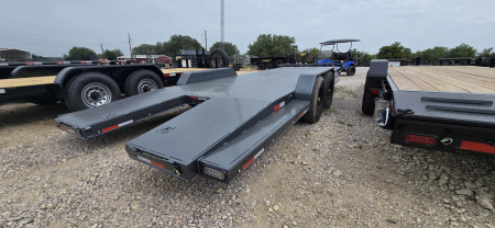New 2025 Lion - 83" x 22' Car Hauler / Equipment Trailer 12K GVWR