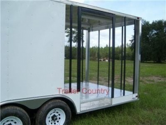New NEW 28FT Customized Vending Mobile Kitchen Concession with Porch
