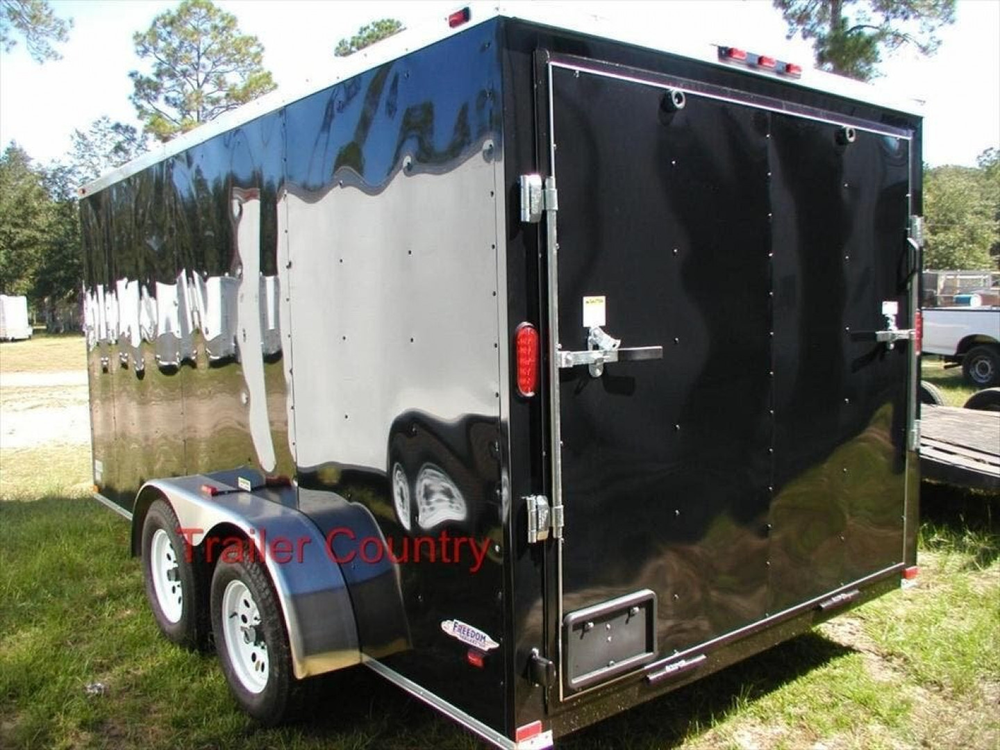 New 2026 Brand New Elite Series Model 7x16 Tandem Axle, V-Nosed Enclosed Trailer