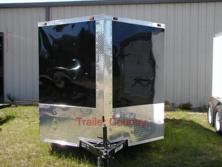 New 2026 Brand New Elite Series Model 7x16 Tandem Axle, V-Nosed Enclosed Trailer