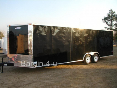 New 2026 NEW 8.5x24 Enclosed Trlr w/ Thermo Ply Ceiling Liner, LED Lighting, Radial Tires