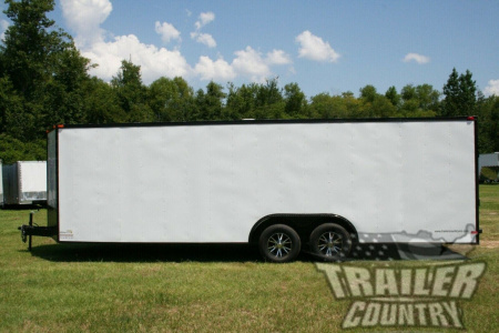 New 2026 South Georgia Cargo 8.5 X 24' V-NOSED ENCLOSED BLACKOUT TRAILER