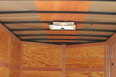 New Brand New 6 x 12 Motorcycle Cargo Trailer - Two Toned - Harley Davidson Colors