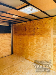 New Brand New Model 6 X 12 Single Axle BLACKED OUT Motorcycle Cargo Trailer