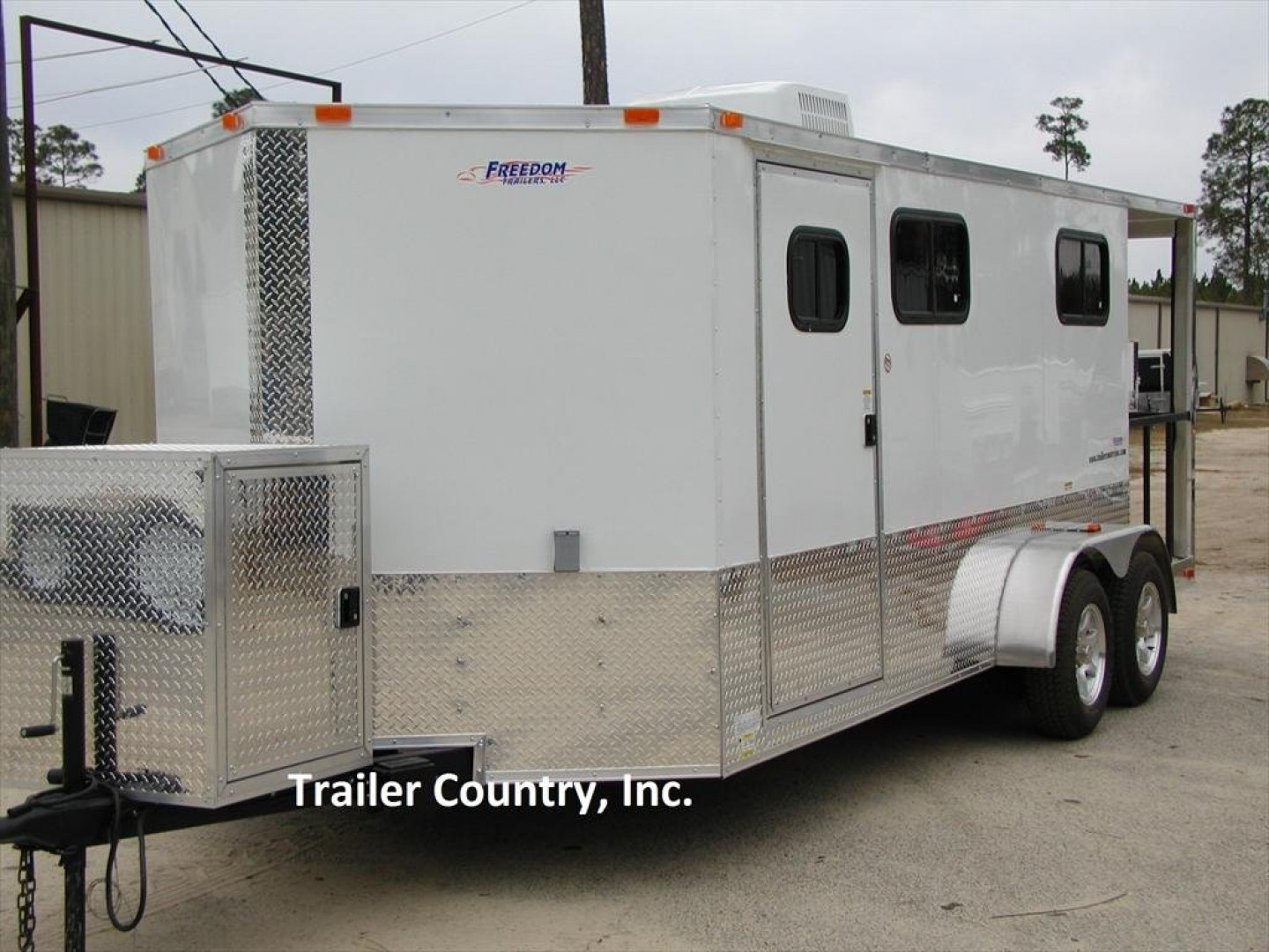 New 2026 NEW 7 X 14 + 4' Open Porch TAIL GATE CONCESSION TRAILER LOADED W/ OPTIONS