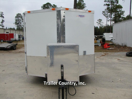 New 2026 NEW 7 X 14 + 4' Open Porch TAIL GATE CONCESSION TRAILER LOADED W/ OPTIONS