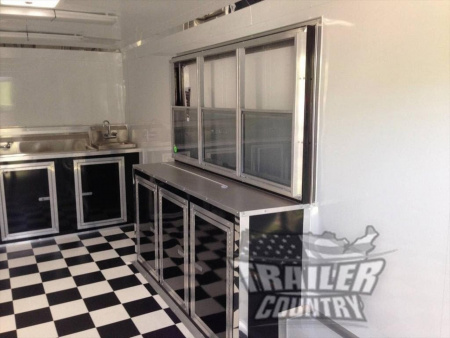 New 2026 Freedom Trailers NEW 8.5 x 18 Enclosed Mobile Kitchen Food Vending Trailer