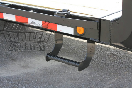 New 2026 New 102'' x 22' Heavy Duty Bumper Pull Wood Deck Power Up & Down Tilt Deck Trailer