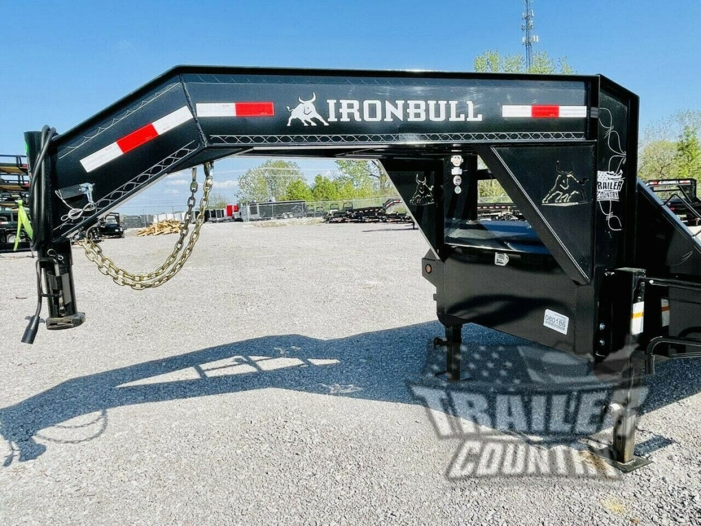 New NEW 8.5 ' x 40' Heavy Duty 10Ton Heavy Equipment Hauler Straight Deck Deckover Trlr