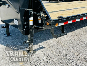 New NEW 8.5 ' x 40' Heavy Duty 10Ton Heavy Equipment Hauler Straight Deck Deckover Trlr