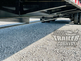 New NEW 8.5 ' x 40' Heavy Duty 10Ton Heavy Equipment Hauler Straight Deck Deckover Trlr