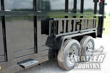 New Brand New 7' x 14'  Hydraulic Dump Trailer w/ 36" High Sides