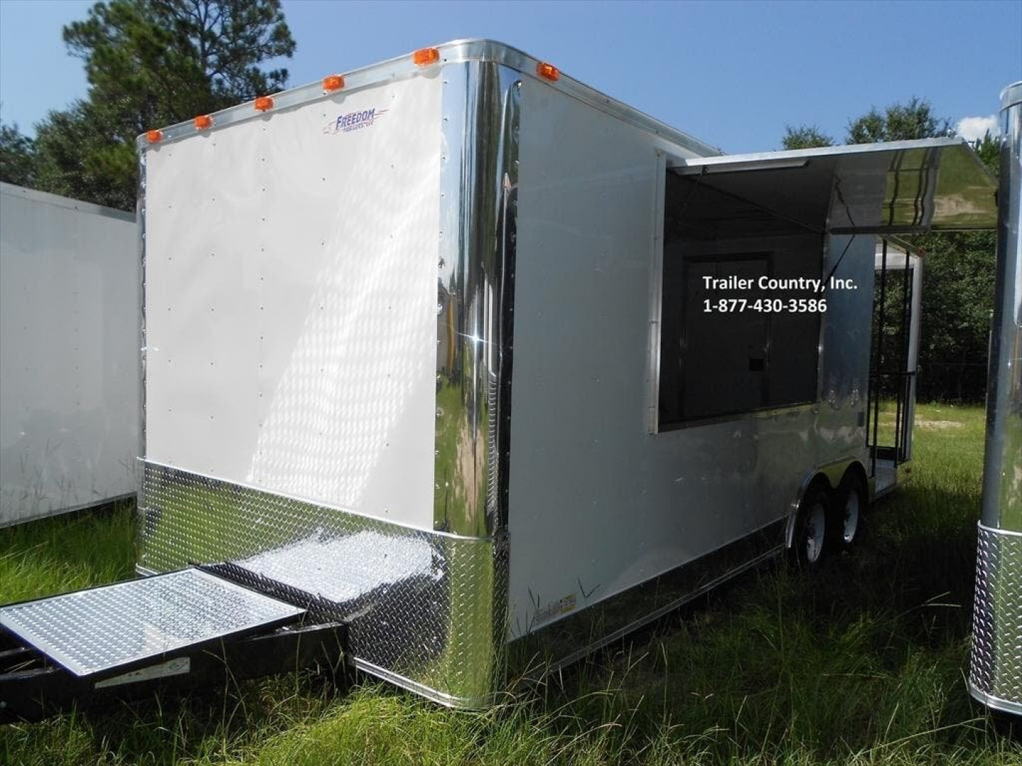 New 2026 NEW 8.5x22 Tandem Axle, Porch Enclosed Concession/Food Vending Trailer