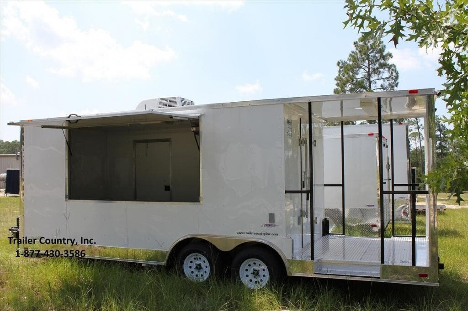 New 2026 NEW 8.5x22 Tandem Axle, Porch Enclosed Concession/Food Vending Trailer