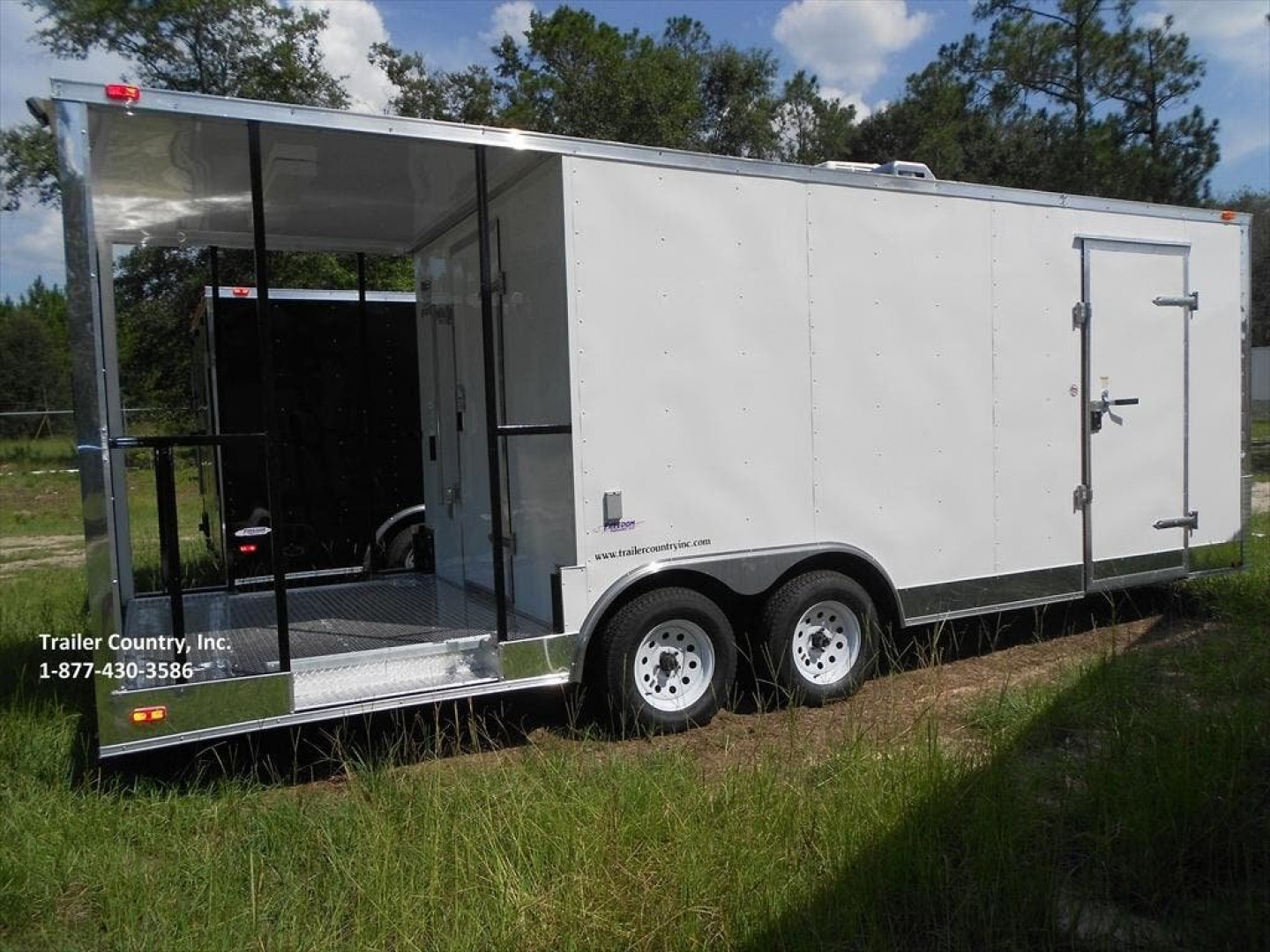 New 2026 NEW 8.5x22 Tandem Axle, Porch Enclosed Concession/Food Vending Trailer