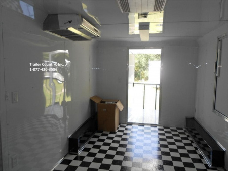 New 2026 NEW 8.5x22 Tandem Axle, Porch Enclosed Concession/Food Vending Trailer