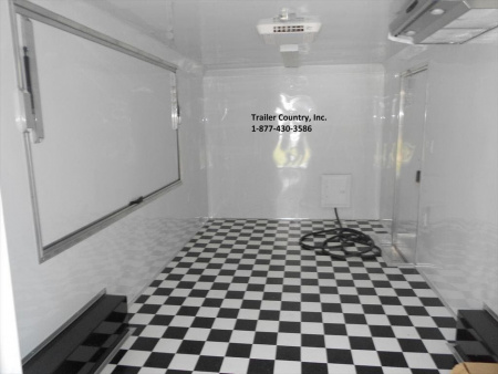 New 2026 NEW 8.5x22 Tandem Axle, Porch Enclosed Concession/Food Vending Trailer