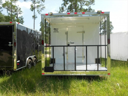New 2026 NEW 8.5x22 Tandem Axle, Porch Enclosed Concession/Food Vending Trailer