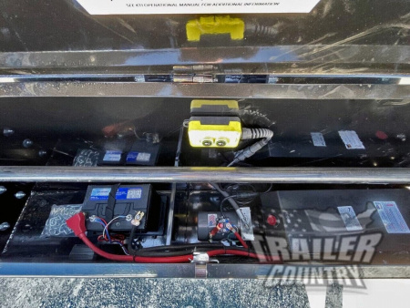 New 2026 NEW 7' x 16' Iron Bull 3 Stage Telescopic Hydraulic Hoist GN Dump Trlr w/ 36" High Sides