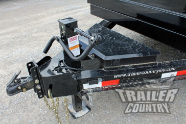 New 7' x 14' Iron Bull Scissor Hoist Hydraulic Dump Trailer w/ 48" High Sides,