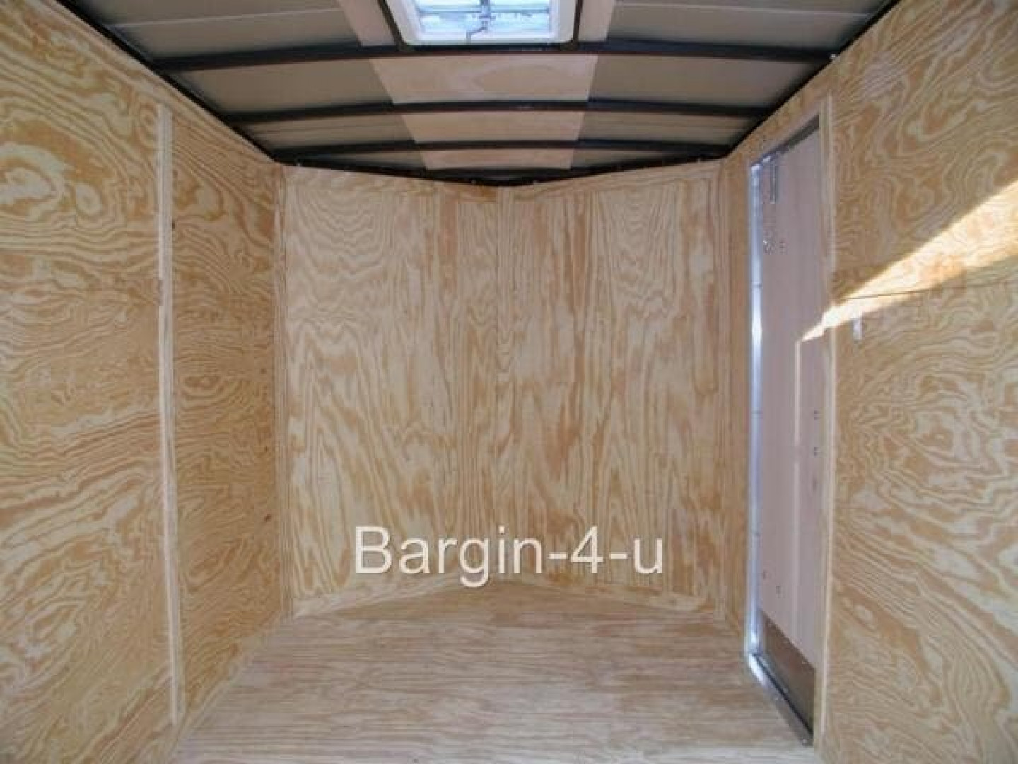 New NEW 6 X 12 Single Axle Motorcycle Trlr with Mag Wheels, D-Rings