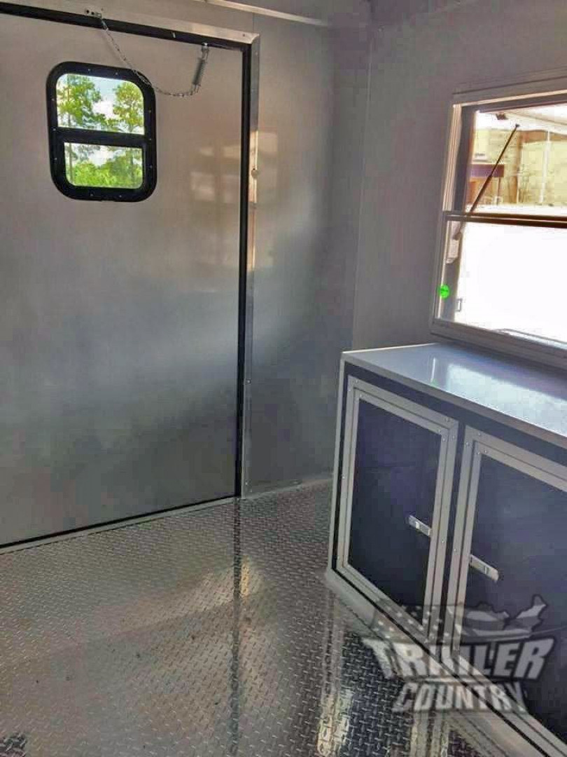 New 2026 NEW 8.5 x 12 Tandem Axle, Enclosed Trlr. Perfect for Tail Gating, Bar-B-Q Competitions