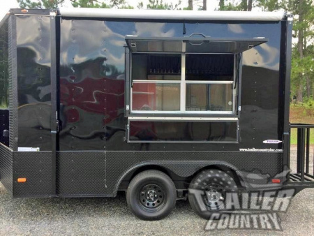 New 2026 NEW 8.5 x 12 Tandem Axle, Enclosed Trlr. Perfect for Tail Gating, Bar-B-Q Competitions