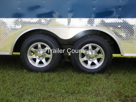 New 2026 New HEAVY DUTY Model 8.5 x 24 Tandem Axle, Enclosed Carhauler Trailer. (10,400 LB GVWR)