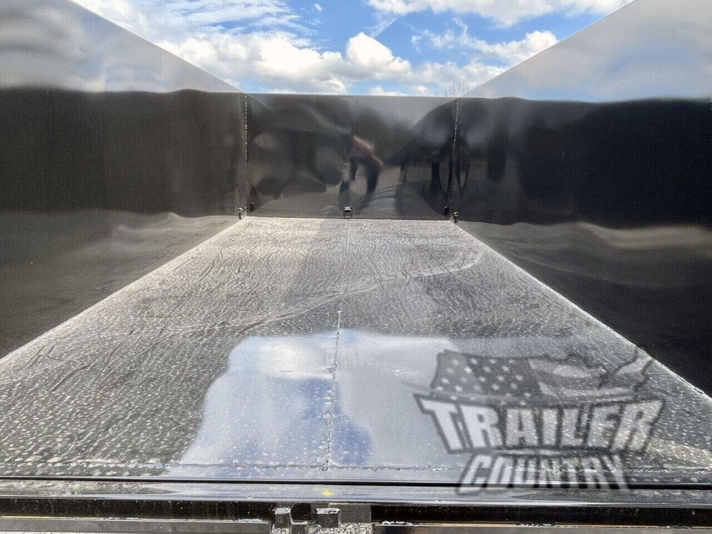 New NEW 7x14x48 Dual Cylinder Hydraulic Dump Trailer w/Spreader Gate