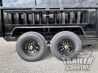 New NEW 7x14x48 Dual Cylinder Hydraulic Dump Trailer w/Spreader Gate