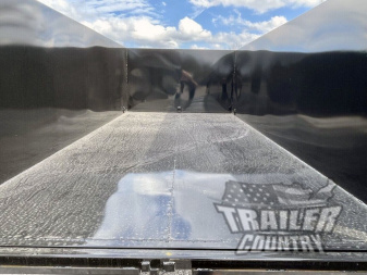 New NEW 7x14x48 Dual Cylinder Hydraulic Dump Trailer w/Spreader Gate