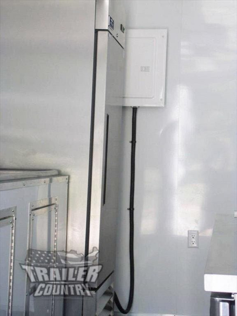 New 2026 NEW 8.5 X 16 16' ENCLOSED CONCESSION FOOD VENDING BBQ MOBILE KITCHEN TRAILER