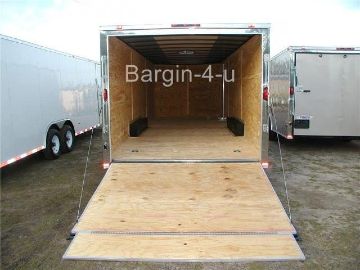 New 2026 Brand New 8.5 x 20 Tandem Axle, V-Nosed Enclosed Carhauler Trailer