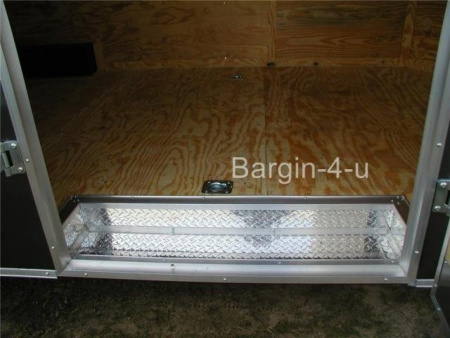 New 2026 Brand New 8.5 x 20 Tandem Axle, V-Nosed Enclosed Carhauler Trailer