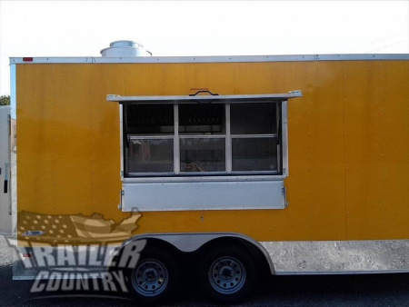 New 2026 New 8.5x16FT Enclosed Mobile Kitchen Trailer Loaded w/Options