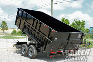 New Brand New 7' x 14'  Hydraulic Dump Trailer w/ 36  High Sides