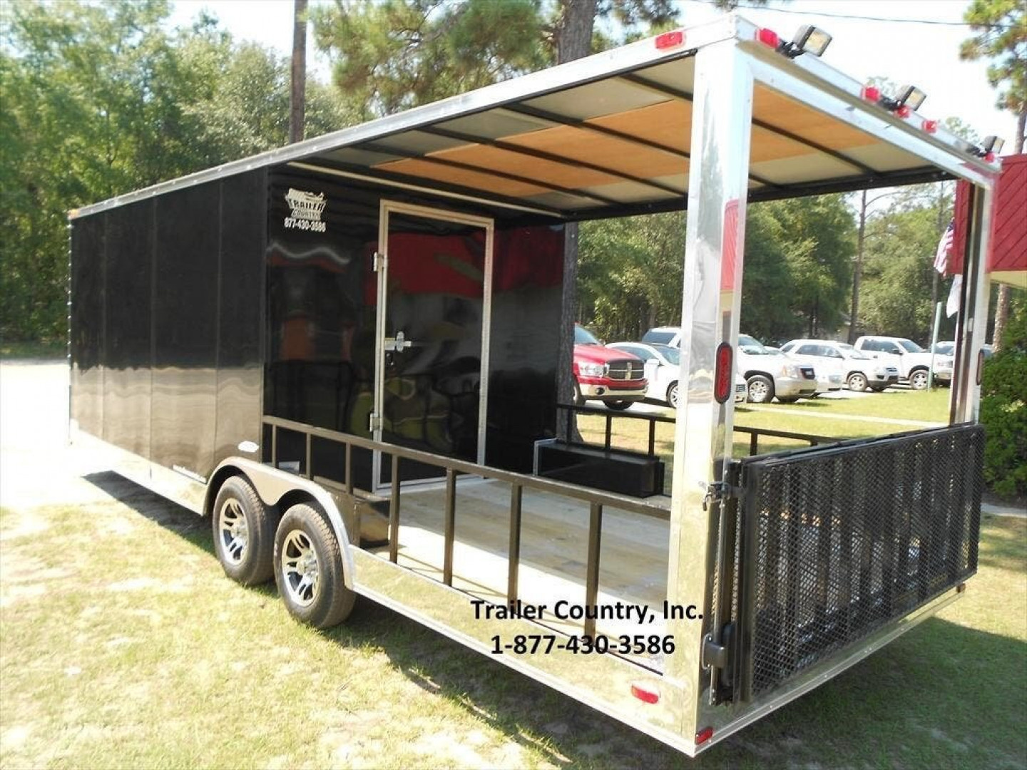 New 2026 Brand New Model 8.5x24 Tandem Axle, Custom Enclosed Hybrid Utility-Cargo Trailer